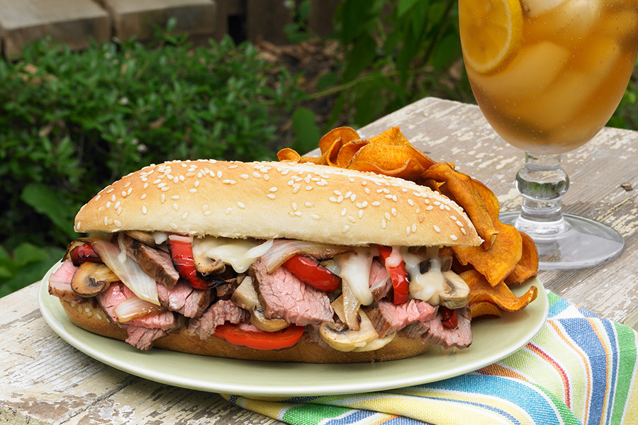 Southwest Cheese Steak Hoagies Blackwell Angus